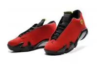 boys nike air jordan 14 retro aj14 run ferrari rouge